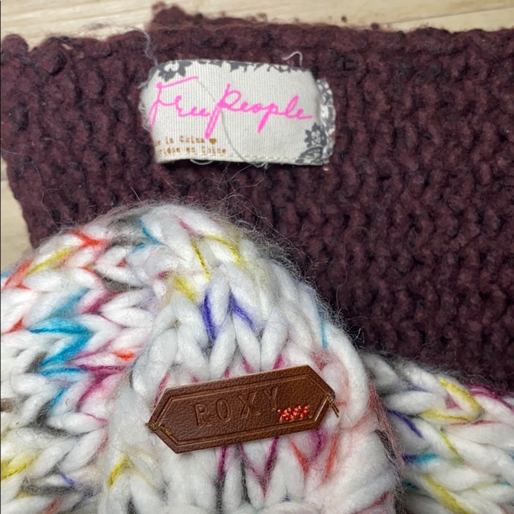 Free People/Roxy Scarf Bundle